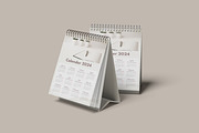 Desk Calendar Mockup, a Product Mockup by NyakBiett (Thumbnail 2 of 6)