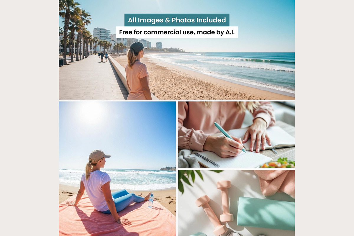 Systeme.io Calypso Peach Lead Funnel, a Landing Page Template by Hayley's Digital Hub (Photo 6 of 9)