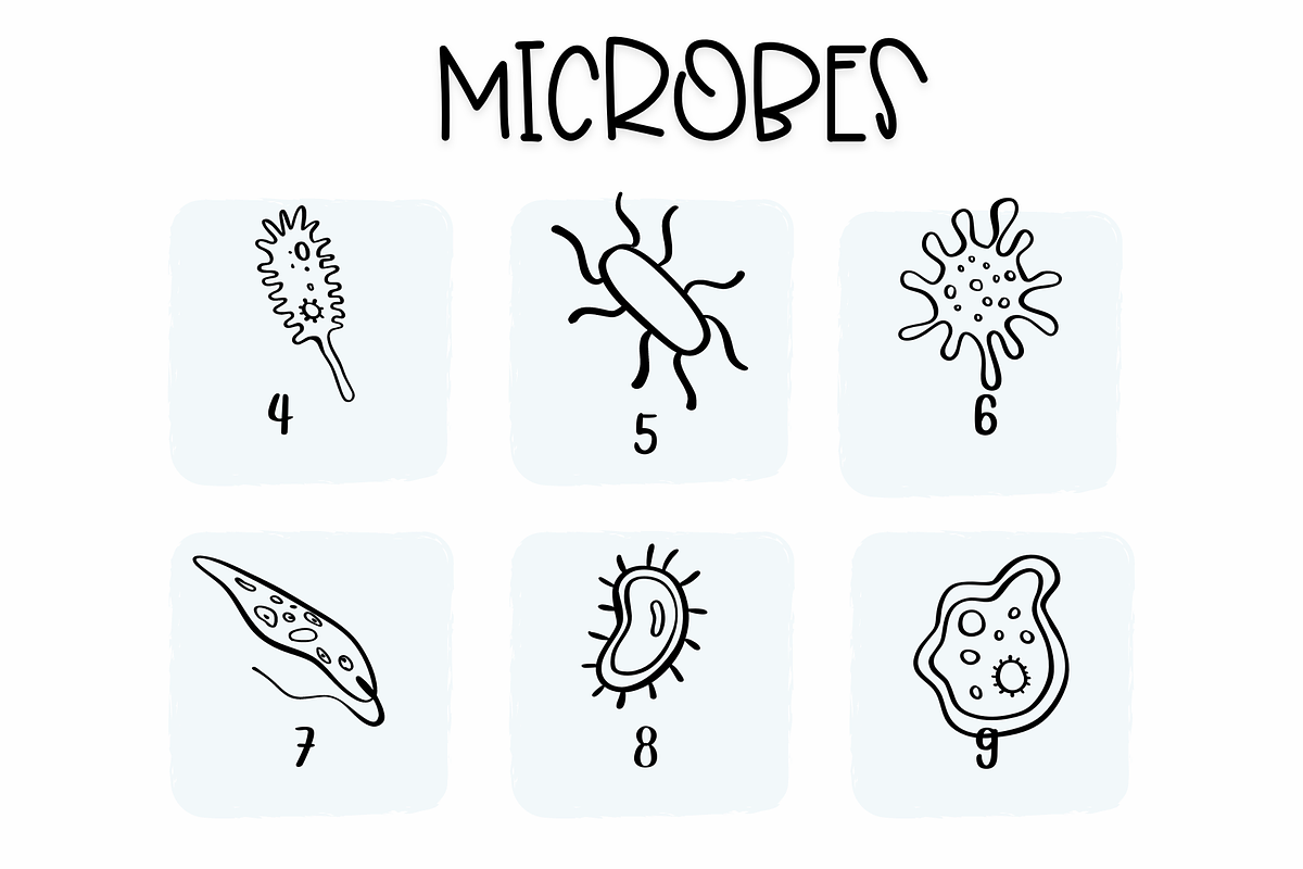 Microbes | Symbols Fonts preview 4
