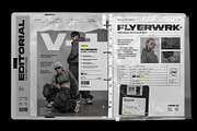 Editorial Archive Mockup Kit, a Books & Magazine Mockup by FLYERWRK (Thumbnail 4 of 11)