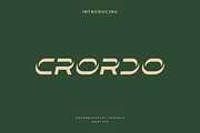 Crordo - Modern Display Typeface, a Font by Letterna (Thumbnail 1 of 4)