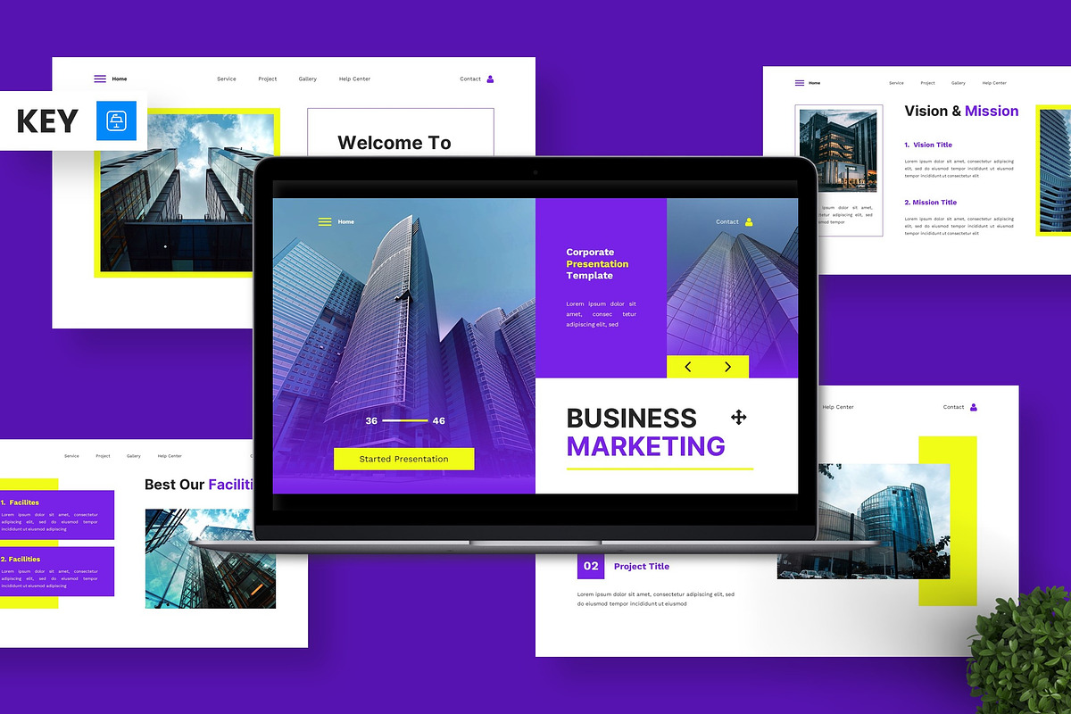 Business Marketing - Corporate Key