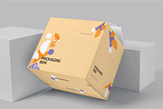 7 Packaging Box Mockups, a Packaging Mockup by megostudi0 (Thumbnail 2 of 9)