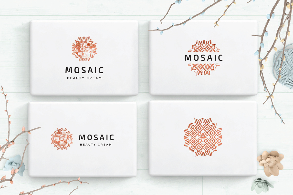 Logo Creator - geometric minimal kit, a Branding & Logo Template by Nues Design (Photo 26 of 31)