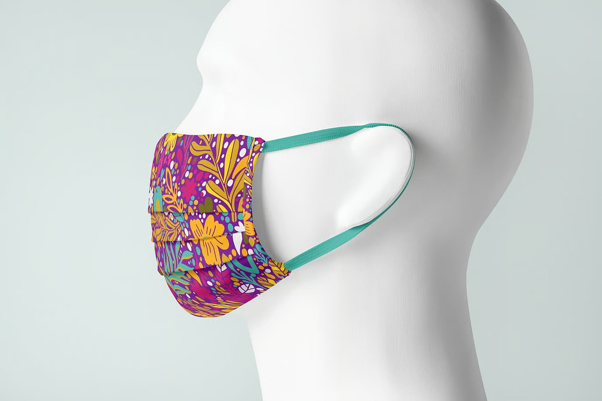Face Mask Mock-up, a Mask Mockup by zippypixelstudio (Photo 11 of 16)