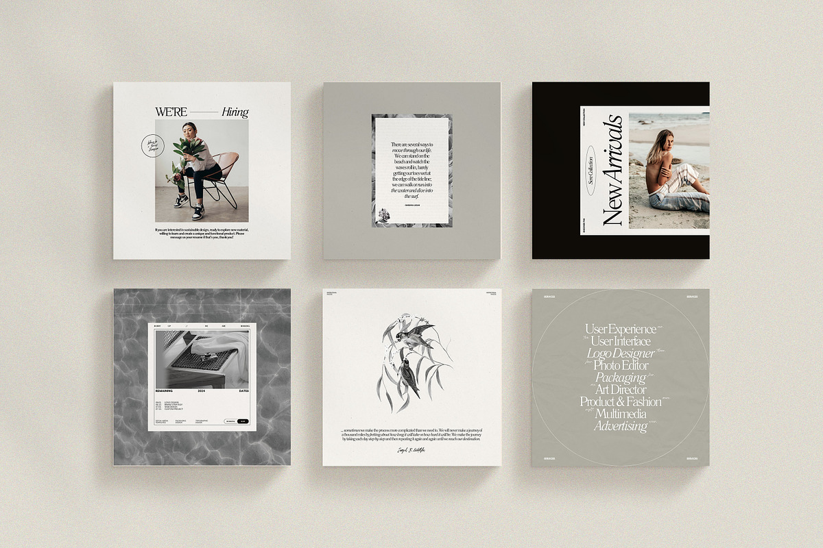 SERE / Entire Instagram Collection, a Social Media Template by Wildnun Studio (Photo 17 of 53)