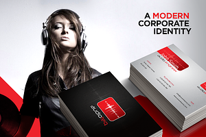 RW AudioTeq Modern Identity + Logo