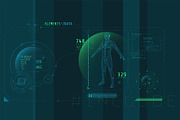 HUD Pro Infographic Elements, an Object Graphic by ConceptCafe (Thumbnail 2 of 30)