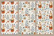 Santa Claus and cute elves, an Illustration by babenkoirusa (Thumbnail 7 of 11)