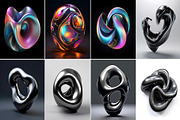 63 Abstract Gradient Shapes Graphic, an Object Graphic by Bilgep_design (Thumbnail 7 of 8)