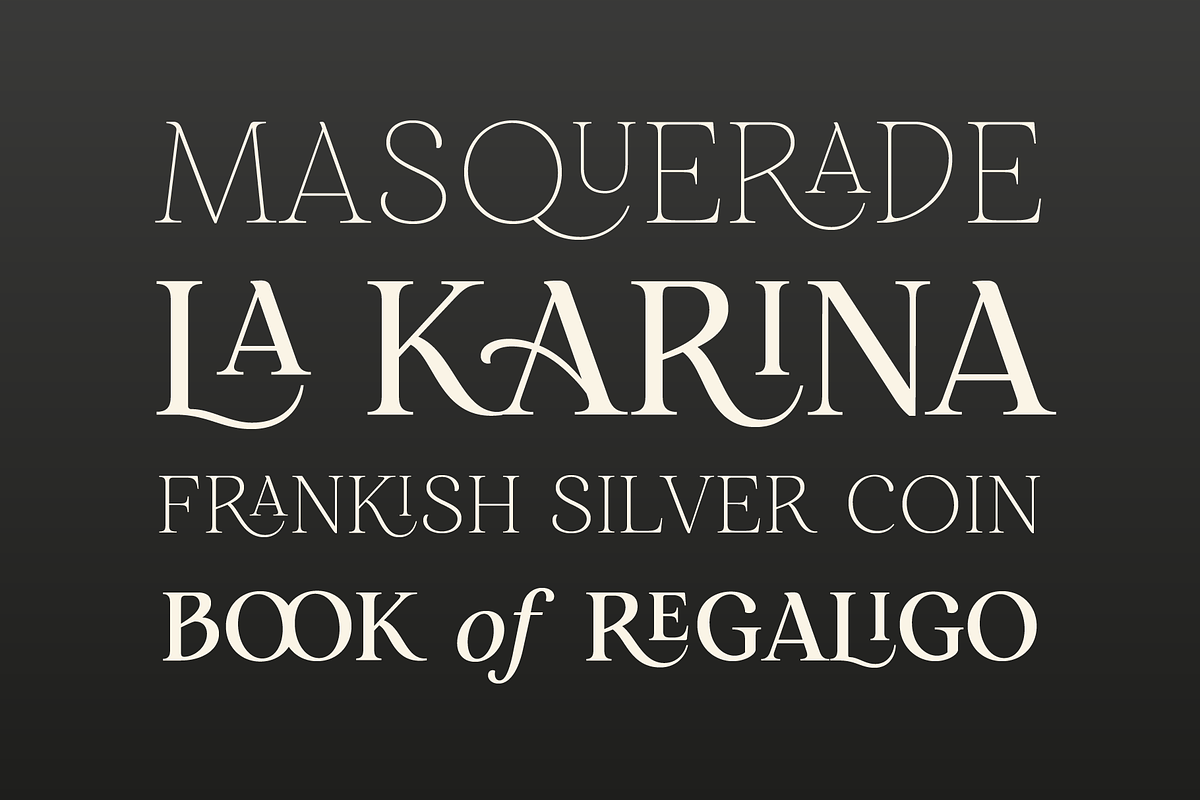 Restora Neue - 18 Fonts, a Serif Font by Nasir Udin (Photo 2 of 20)