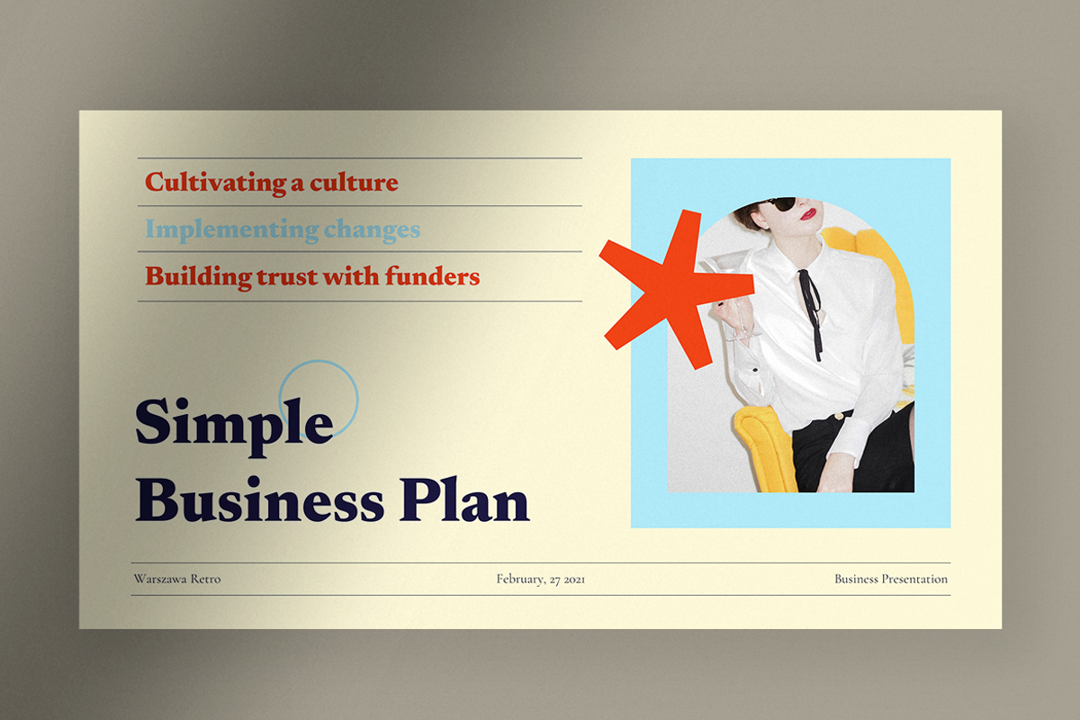 Warszawa Retro Business Presentation, a Presentation Template by peterdraw (Photo 6 of 6)