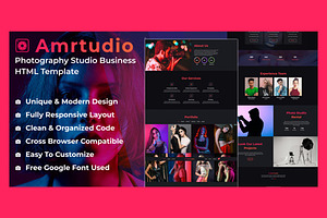 Amrtudio - Photography Template