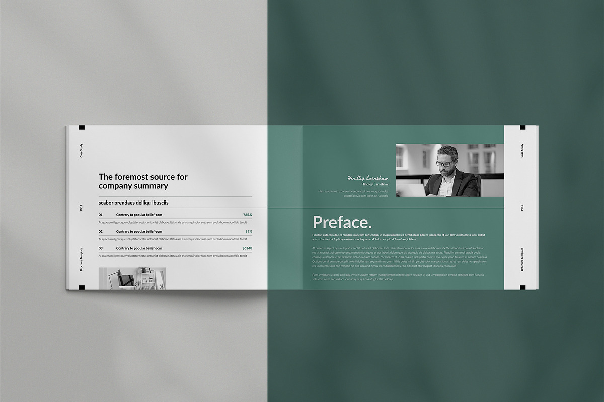 Case Study Landscape, Canva Template, a Brochure Template by TemplateFolio-Shop (Photo 7 of 15)
