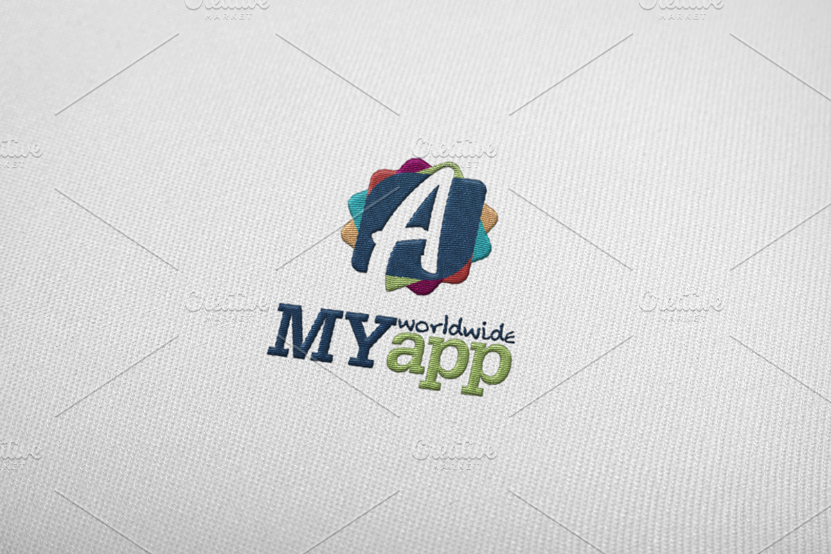myapp Logo Template, a Branding & Logo Template by SymonDesign (Photo 3 of 4)