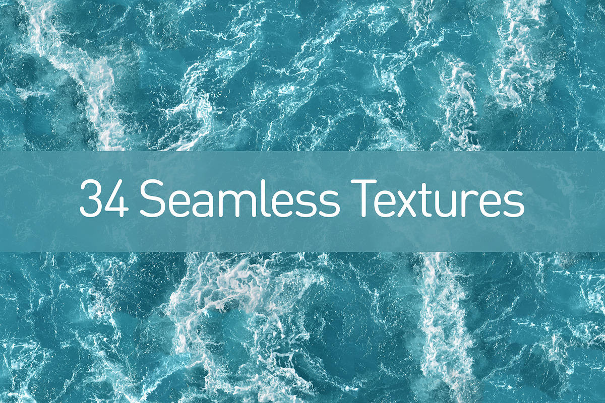 34 Seamless Sea,Ocean&Pool Textures, a Pattern Graphic by Creative Graphics (Photo 5 of 8)