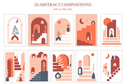 Abstract Architecture Poster Card, an Illustration by Svetlana Avv (Thumbnail 2 of 6)