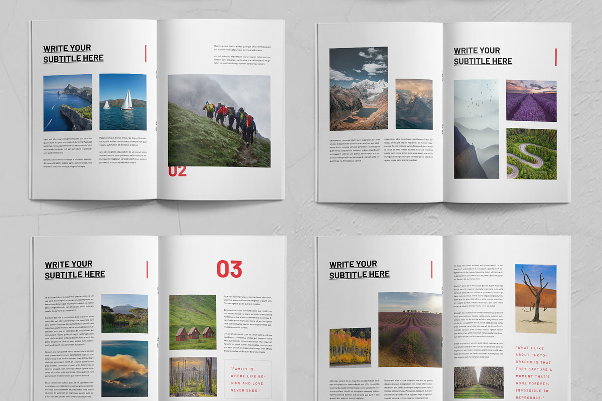 Book Title Magazine Template, a Magazine Template by ContestDesign (Photo 3 of 3)