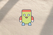 Cute Object Monster, an Object Illustration by Vectorium Studio (Thumbnail 2 of 3)