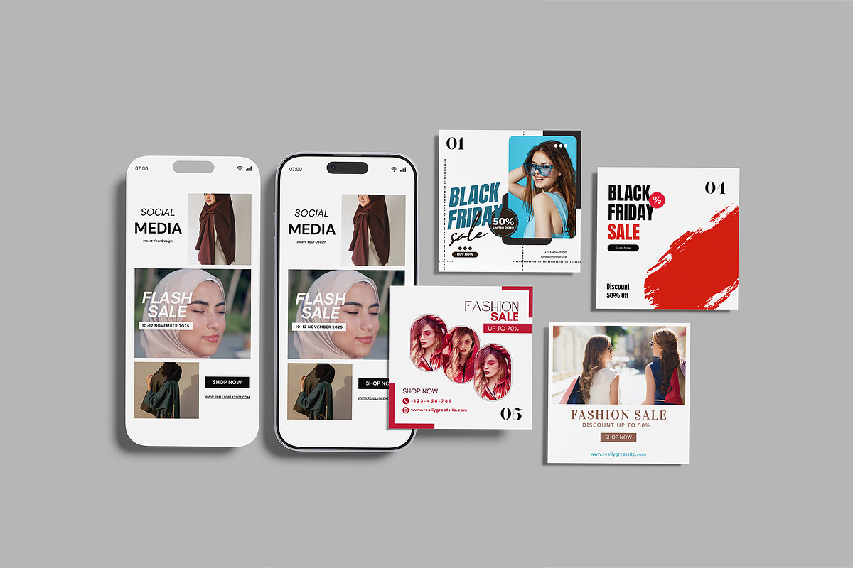 Social Media Post Mockup, a Device Mockup by lamorastudio (Photo 10 of 11)