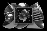 3D Geometry Chrome 85 illustrations, an Object Graphic by assetpro.design (Thumbnail 8 of 10)