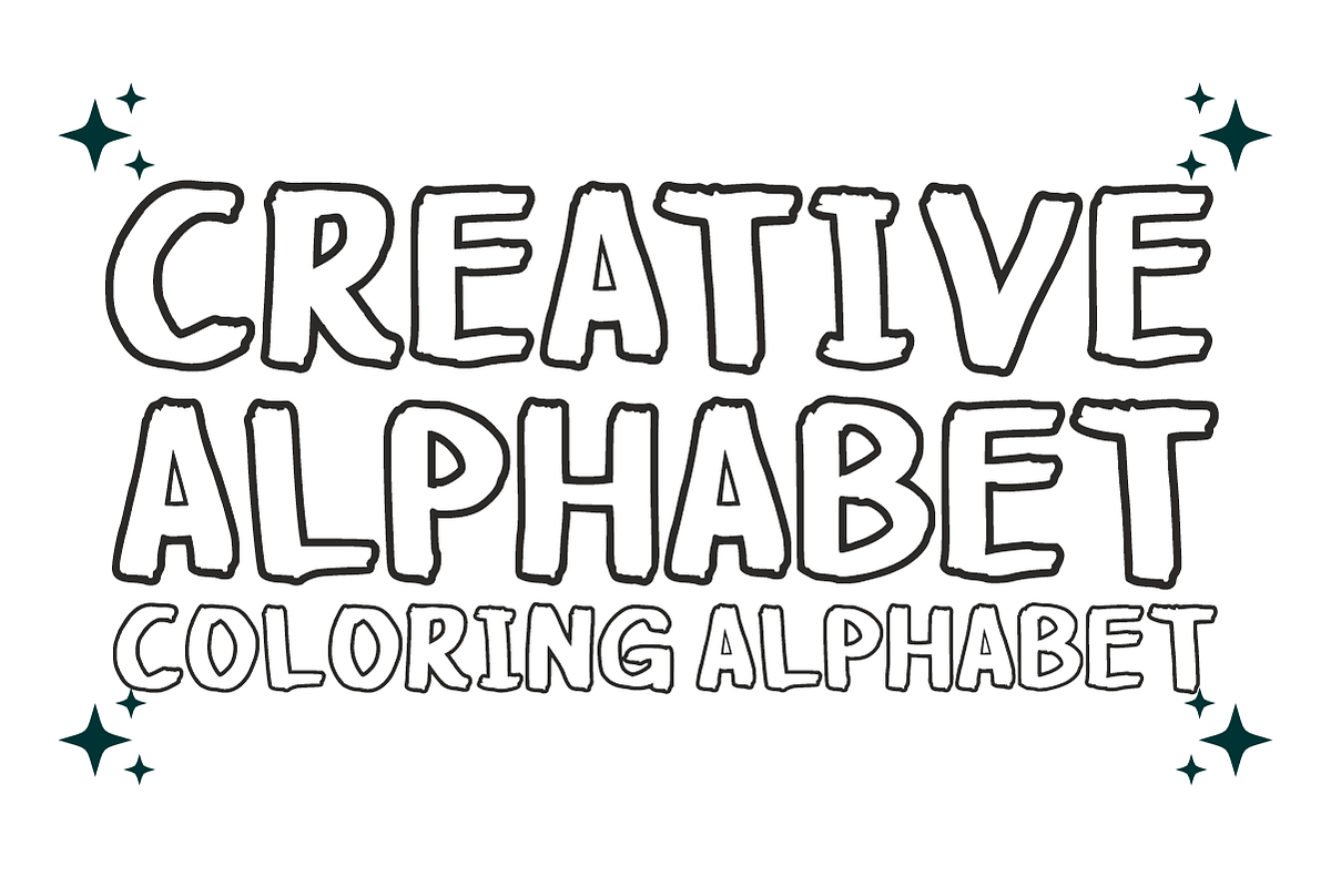 Junior Outline - Hand Drawn Font, a Handwritten Font by Sahira Studio (Photo 2 of 4)