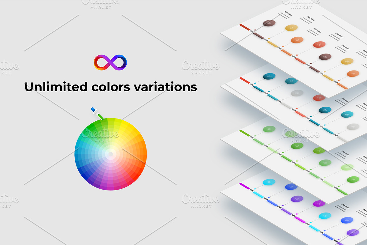 Animated Roadmap Infographic Slides preview 5