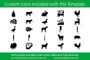 Butcher Power Point Video Template, a Presentation Template by Kathy Green Design (Thumbnail 3 of 4)