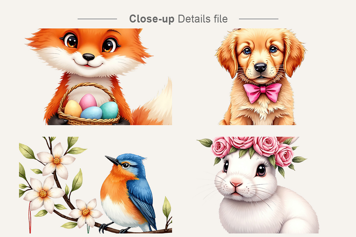 Farmhouse Easter Sublimation PNG, an Illustration by Artnoy (Photo 4 of 8)