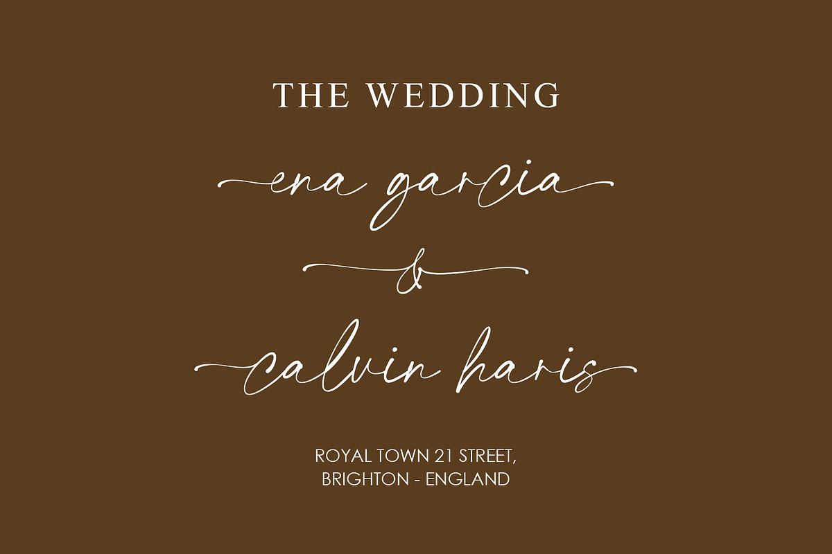 Gaterwell - Modern Chic Calligraphy, a Script Font by Myn Type (Photo 6 of 13)