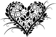 Decorative Heart Silhouette Bundle, an Illustration by Designs_River (Thumbnail 14 of 45)