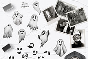 Halloween Watercolor Set, a Seasonal Illustration by BarvArt (Thumbnail 6 of 21)