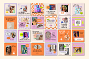 Neon Retro Canva Instagram Puzzle, a Social Media Template by Guavamelo Studio (Thumbnail 16 of 16)