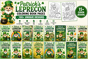 Patrick's Leprecon Coloring Book, a Person Illustration by S Graphic Studio (Thumbnail 1 of 4)