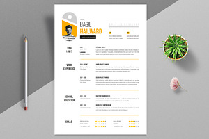 Resume and Cover Letter Layout, a Resume Template by ContestDesign