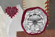 Leather and Stitching: Collage Kit., an Object Graphic by TaPilipa (Thumbnail 2 of 15)