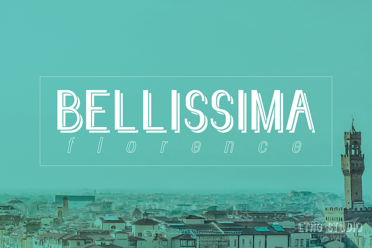 FLORENCE font family, a Sans Serif Font by LTNG STUDIO (Photo 4 of 7)