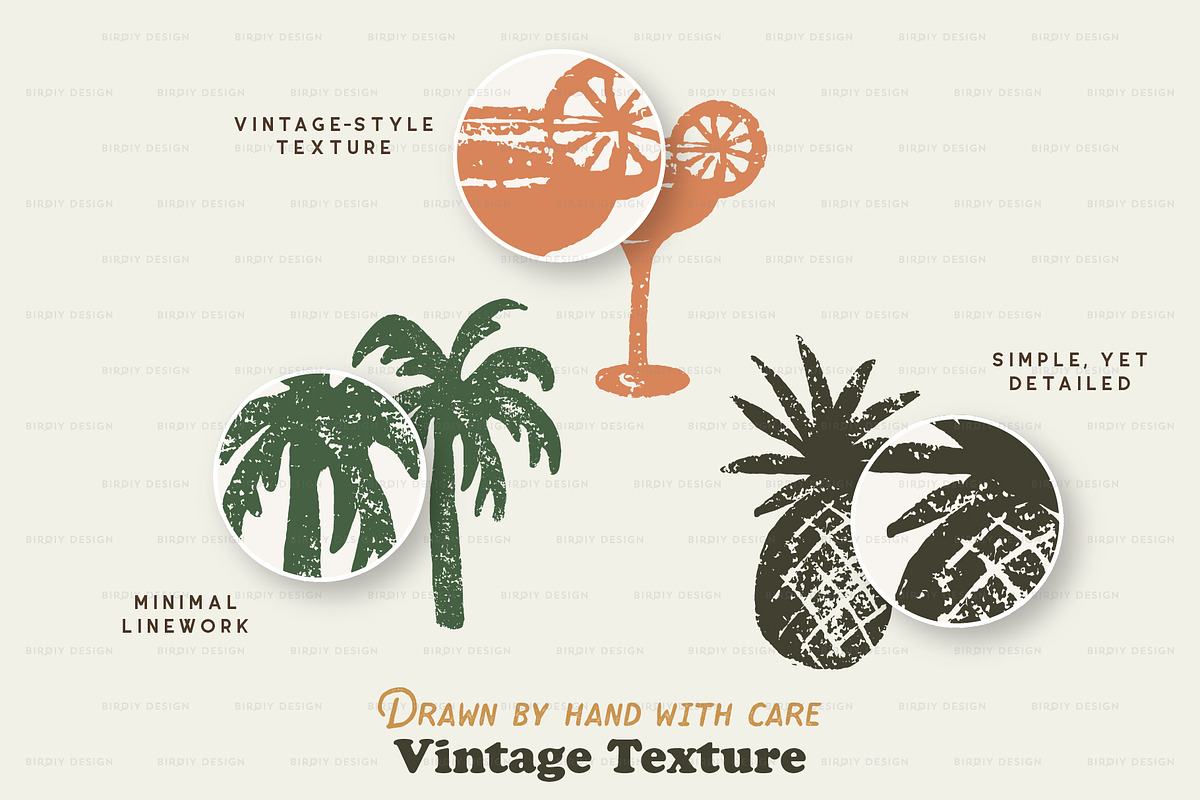 Tropical Icons, a Solid Icon by BirDIY Design (Photo 5 of 10)