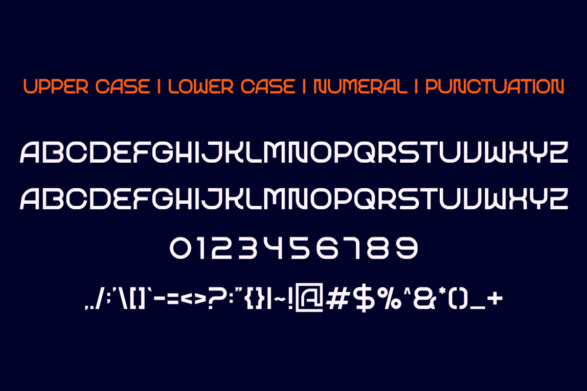 Gerad Nard - Modern Tech Font, a Sans Serif Font by Viswal Studio (Photo 5 of 6)