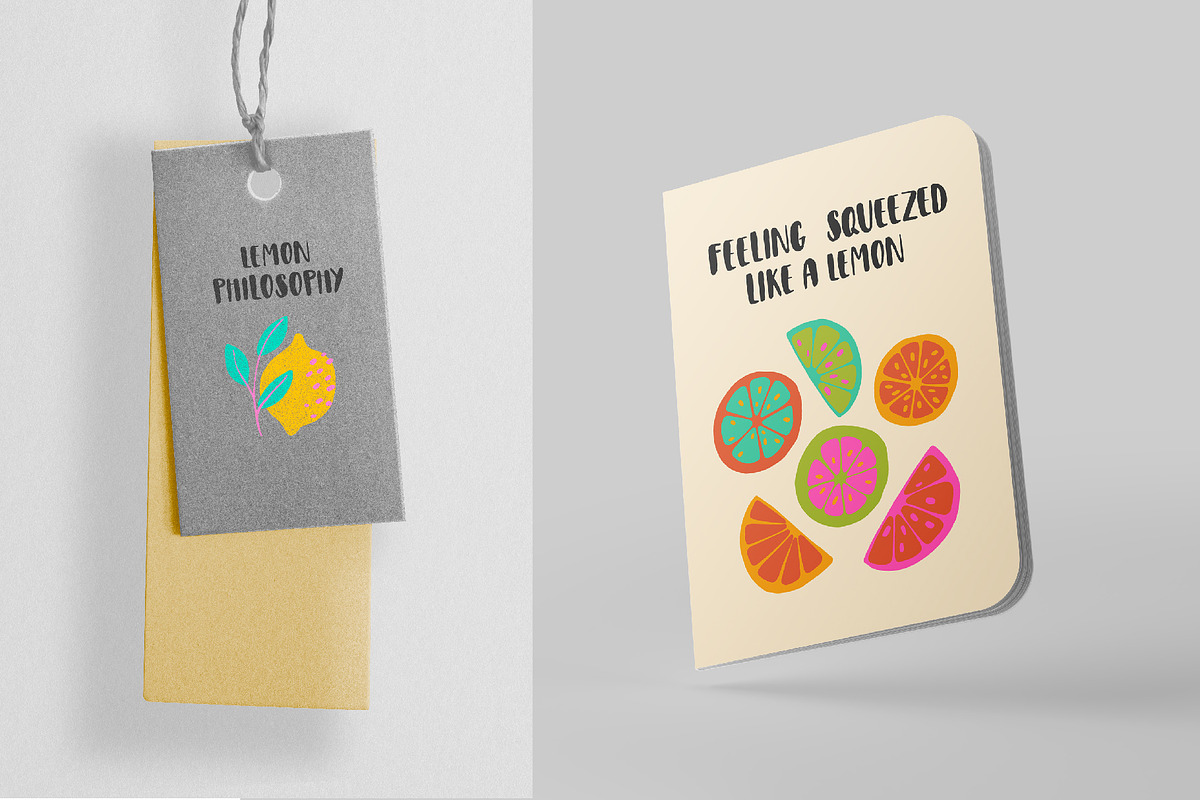 A collection of vibrant citrus, a Food Illustration by lexminci (Photo 5 of 14)