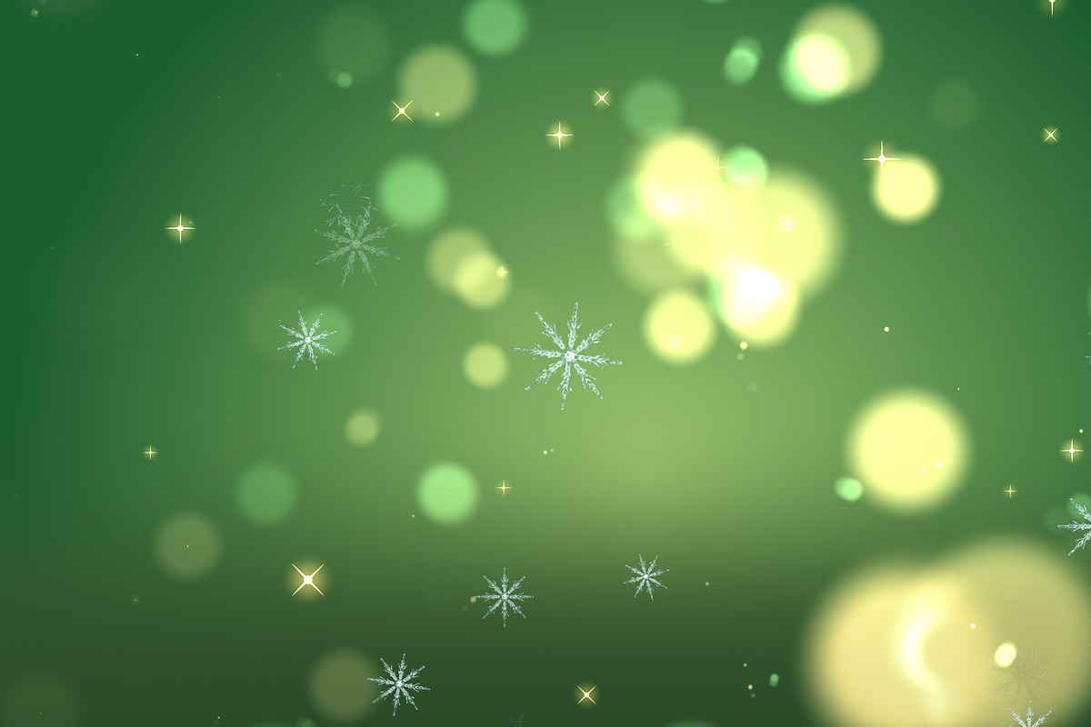 Christmas Bokeh Snow Background AEP, a Templates & Theme by Josep Motion (Photo 2 of 2)