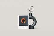 Polaroid Photo Mockup, a Card Template by Creative_A23 (Thumbnail 3 of 6)