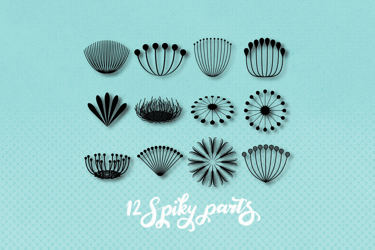 The Amazing PROCREATE Flower Factory, a Brush Add-On by UPROOT (Photo 6 of 10)