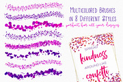 Confetti Brushes for Photoshop, a Brush Add-On by Phat Happy Life (Thumbnail 2 of 5)