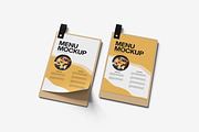 Menu Mockup, a Product Mockup by MrLetters (Thumbnail 2 of 5)