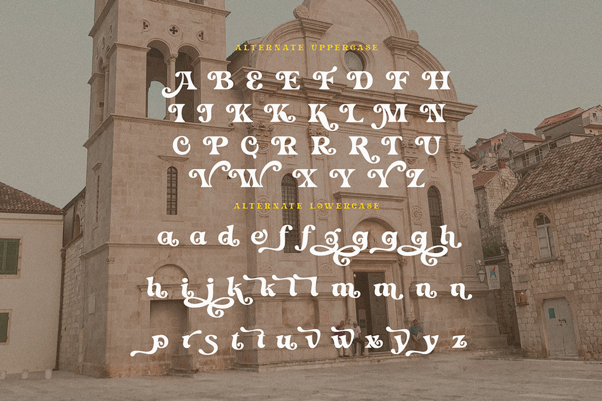 Trendy & Modern Fonts 3 - 10 Sets, a Sans Serif Font by Cruzine (Photo 45 of 47)