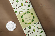 Watercolor Christmas Poinsettia, an Illustration by Backyard Rose (Thumbnail 11 of 11)