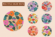 70s RETRO FLORAL PATTERN SET, a Pattern Graphic by Lauren Lesley Studio (Thumbnail 13 of 16)