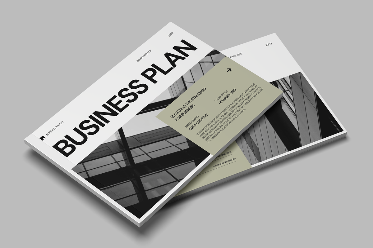 Business Plan Landscape, a Magazine Template by Haps Space (Photo 6 of 6)