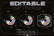 Sci-Fi Panels Vector Pack, an Object Graphic by MiksKS (Thumbnail 3 of 12)
